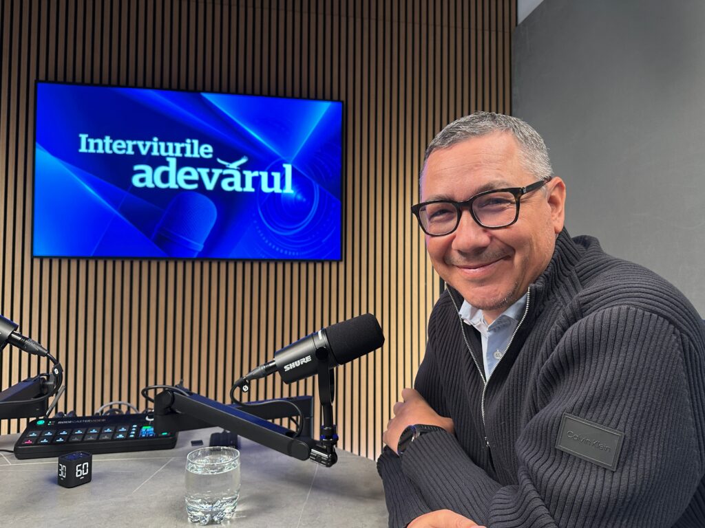Victor Ponta, invitat la Interviurile Adevărul în ziua în care ar putea fi depusă moțiunea împotriva Guvernului Bolojan