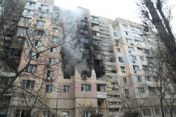 Atac masiv cu drone în Odesa. Cel puțin nouă persoane au fost rănite