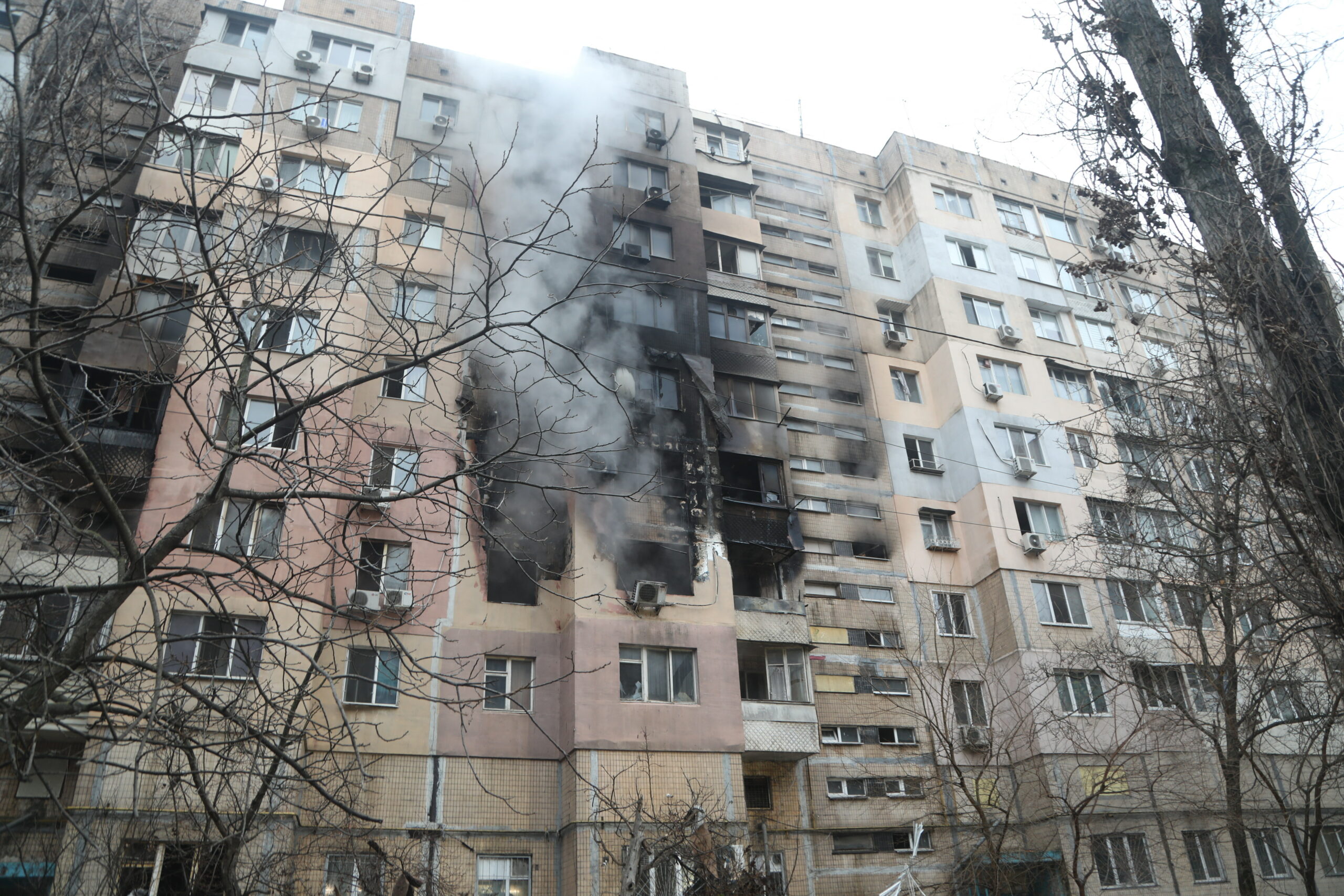 Atac masiv cu drone în Odesa. Cel puțin nouă persoane au fost rănite