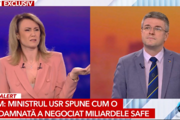 „Aberați! Pregătiți-vă pentru judecată!” Schimb dur de replici între ministrul Irineu Darău și moderatoarea Cătălina Porumbel