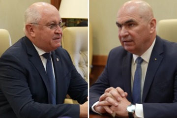 Bolojan condamnă de la Chișinău incidentul cu drona rusească. Ce i-a transmis premierul Moldovei