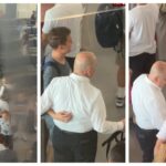 Ilie Bolojan s-a fotografiat cu pasagerii la coada de îmbarcare de pe Aeroportul din Oradea