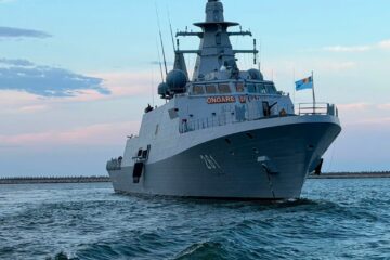 „Bun venit în Marea Neagră”. Cum a fost întâmpinată de turci noua corvetă „Contraamiral August Roman”