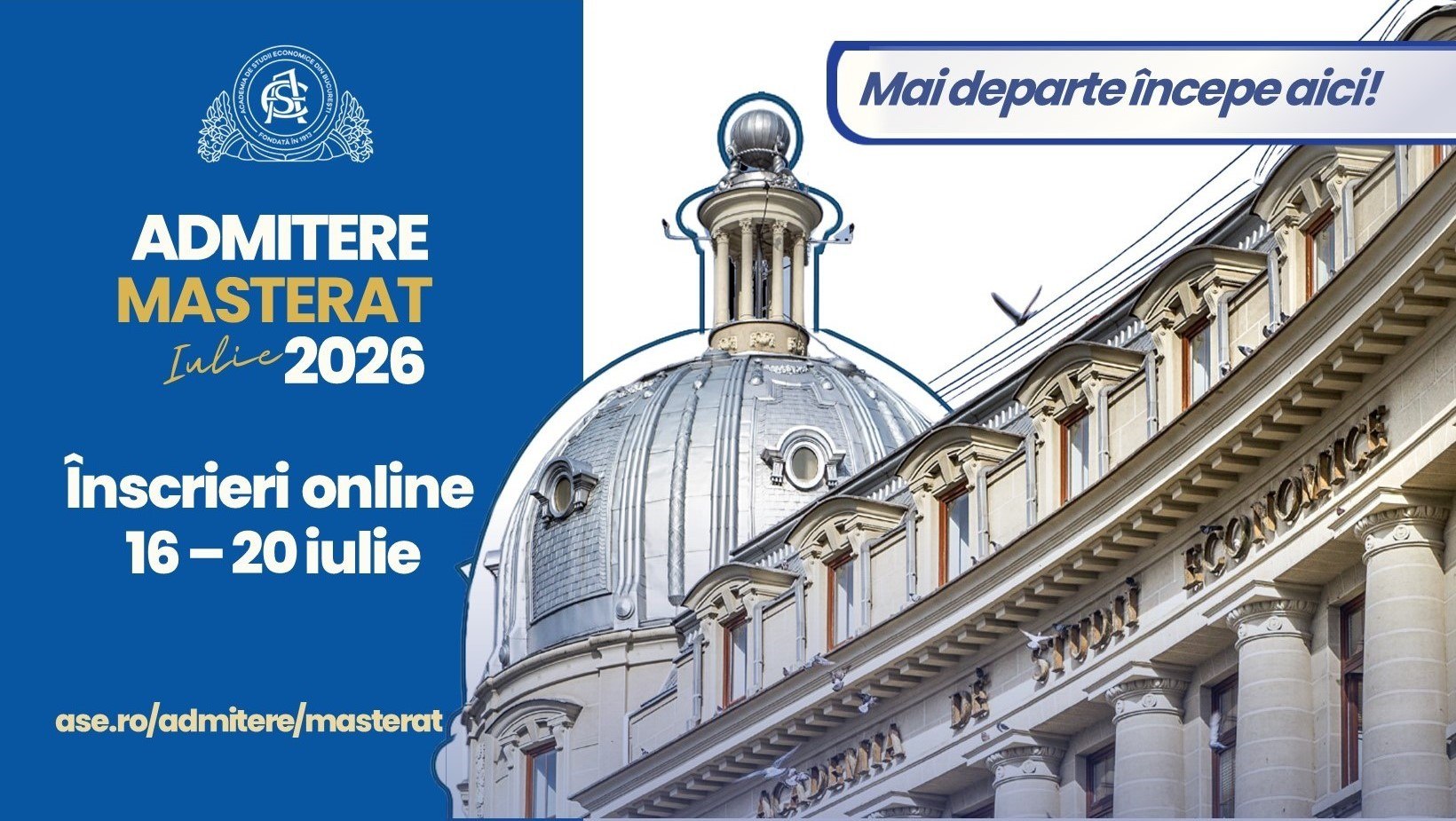 Un masterat care te duce mai departe în carieră