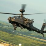 Elicopter militar prăbușit în apropierea unei mari baze a armatei SUA. Două persoane au murit