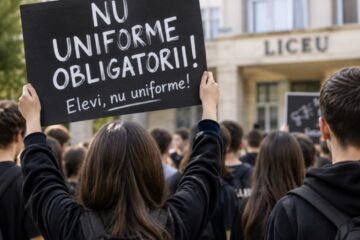 De ce elevii sunt îndemnați să se îmbrace în negru luni, la școală: „Educația nu se repară la croitorie”