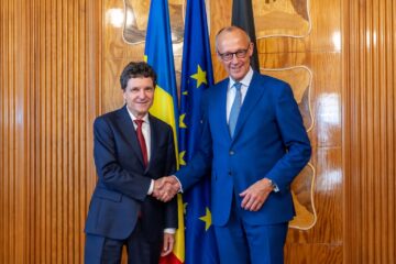 Nicușor Dan cere întărirea Flancului Estic al NATO. Discuții cu Friedrich Merz despre amenințările Rusiei