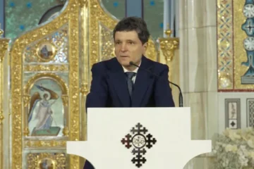Nicușor Dan, discurs despre „naționalismul sănătos”, în Catedrala Mântuirii Neamului, în fața tinerilor ortodocși: „Spațiul public e dominat de defetiști și demagogi”
