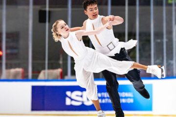 Maite van Mulders, patinatoarea născută în Belgia care concurează pentru România