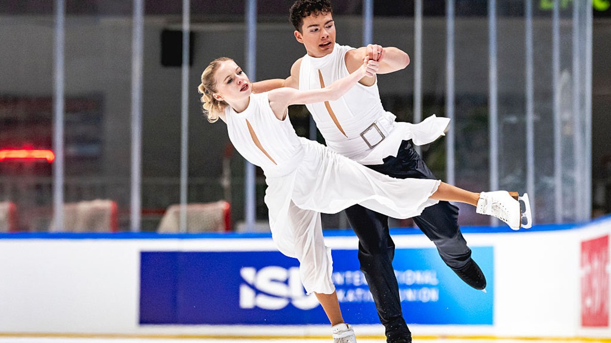 Maite van Mulders, patinatoarea născută în Belgia care concurează pentru România