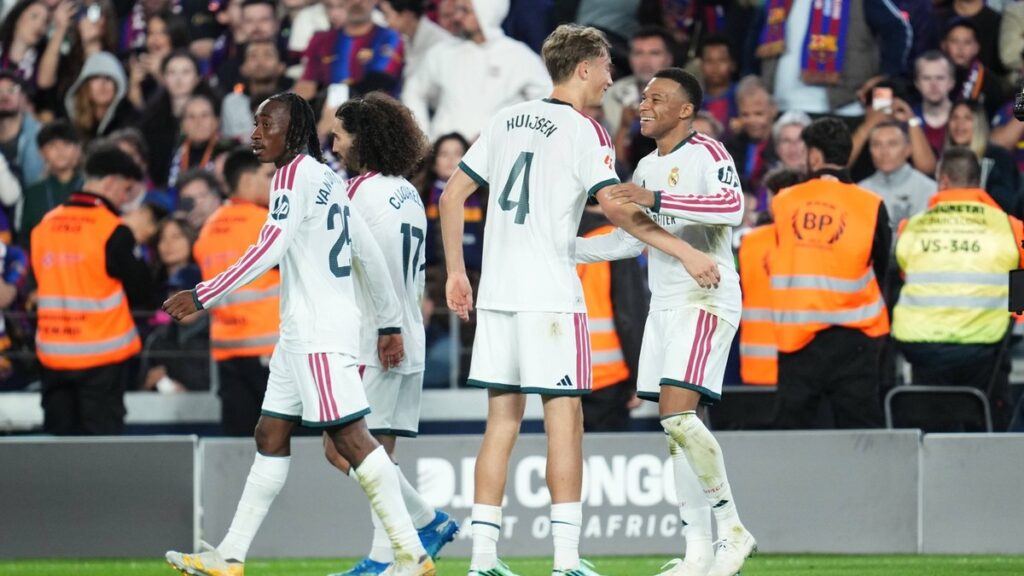 Real Madrid se impune pe Camp Nou prin dubla lui Mbappe și adâncește problemele mari ale Barcelonei